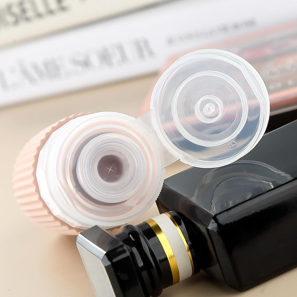 Bouteilles en silicone 2oz Mrsdry conformes TSA facilitant le transport des liquides.