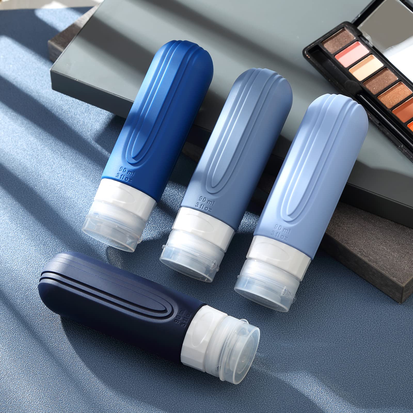 Bouteilles réutilisables en silicone Mrsdry, respectueuses de l'environnement.