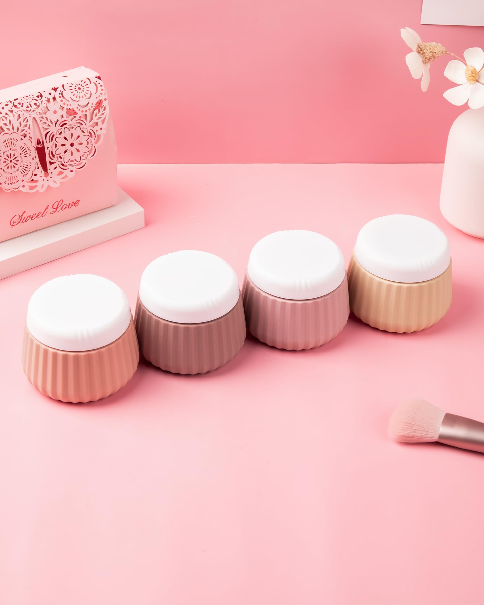 Mrsdry ensemble de 4 bouteilles en couleurs variées pour différencier vos produits.