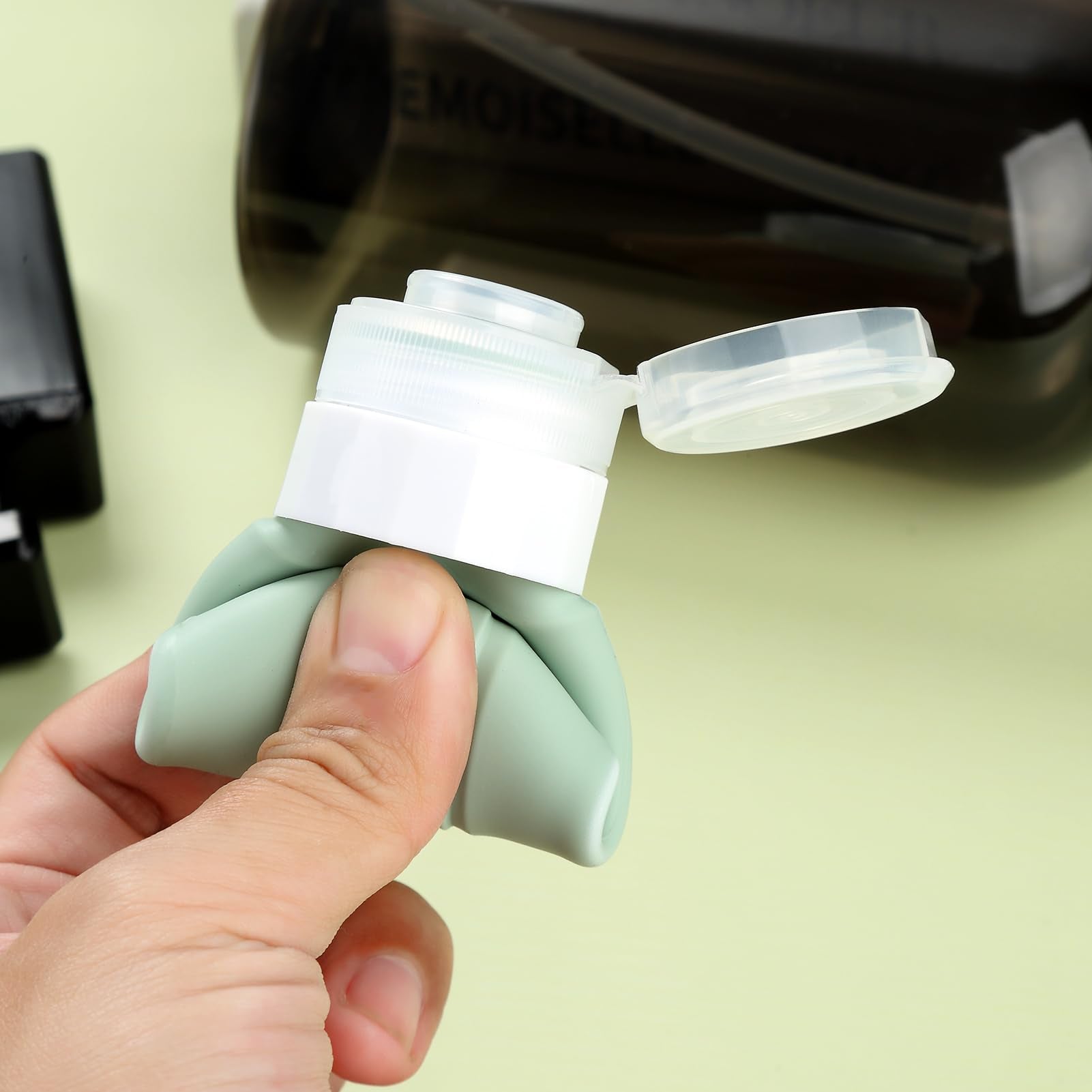 Ensemble de bouteilles Mrsdry compactes, idéal pour les voyages réguliers.