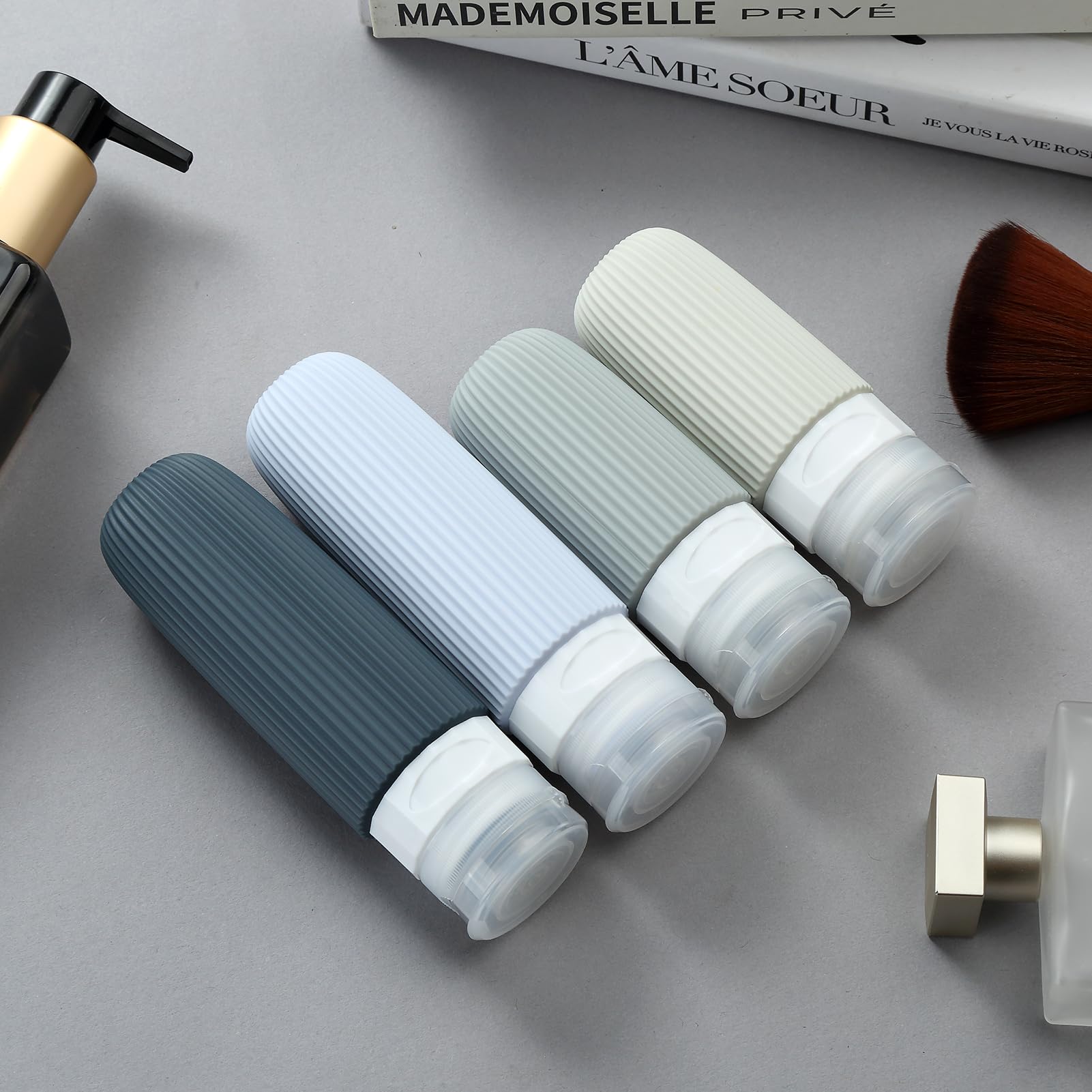 Mrsdry flacons spray voyage, application rapide pour les cosmétiques.