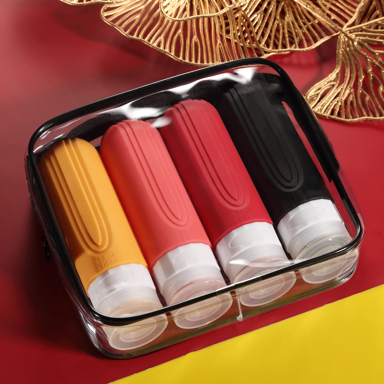 Forme opale des flacons MrsDry pour un rangement sans fuite.