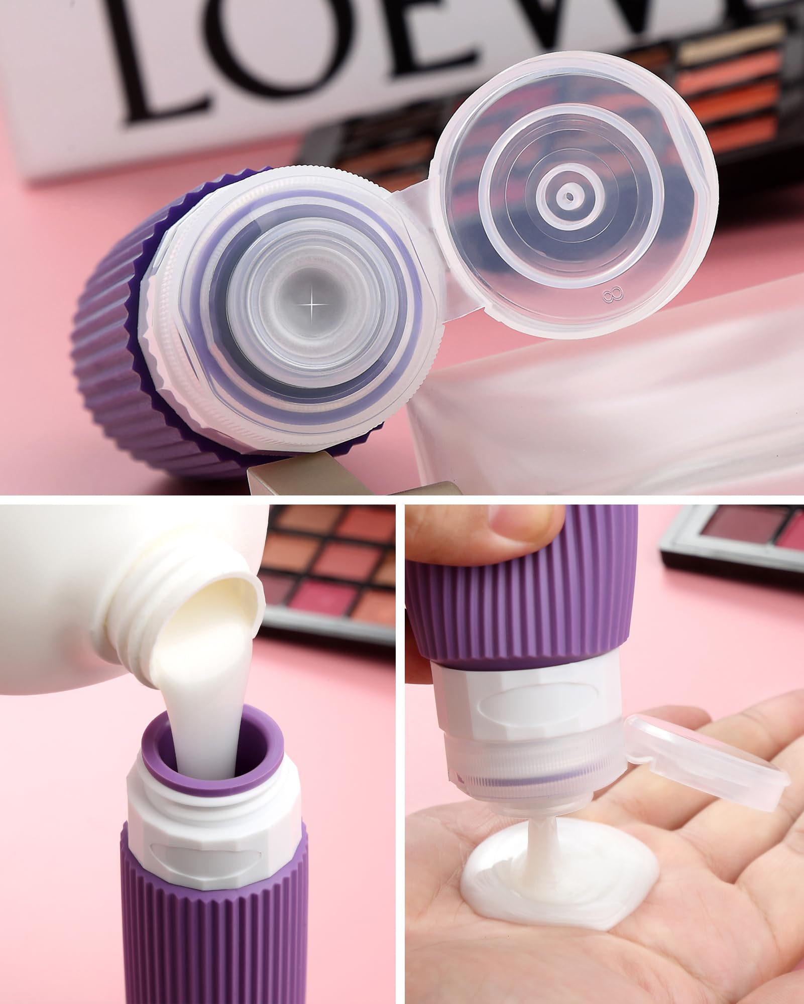 Mrsdry pots crème silicone d'une once pour soins.