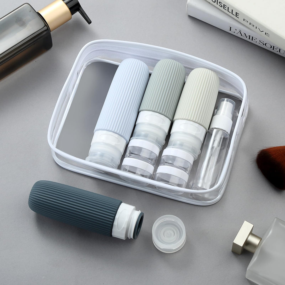 Mrsdry pots voyage petits, idéaux pour crèmes et soins en déplacement.