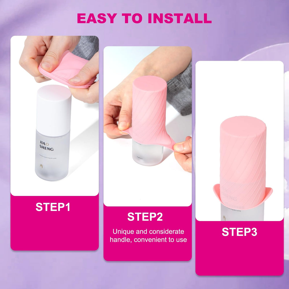 Protection des bouteilles Mrsdry, housses anti-fuite en silicone pour voyage.