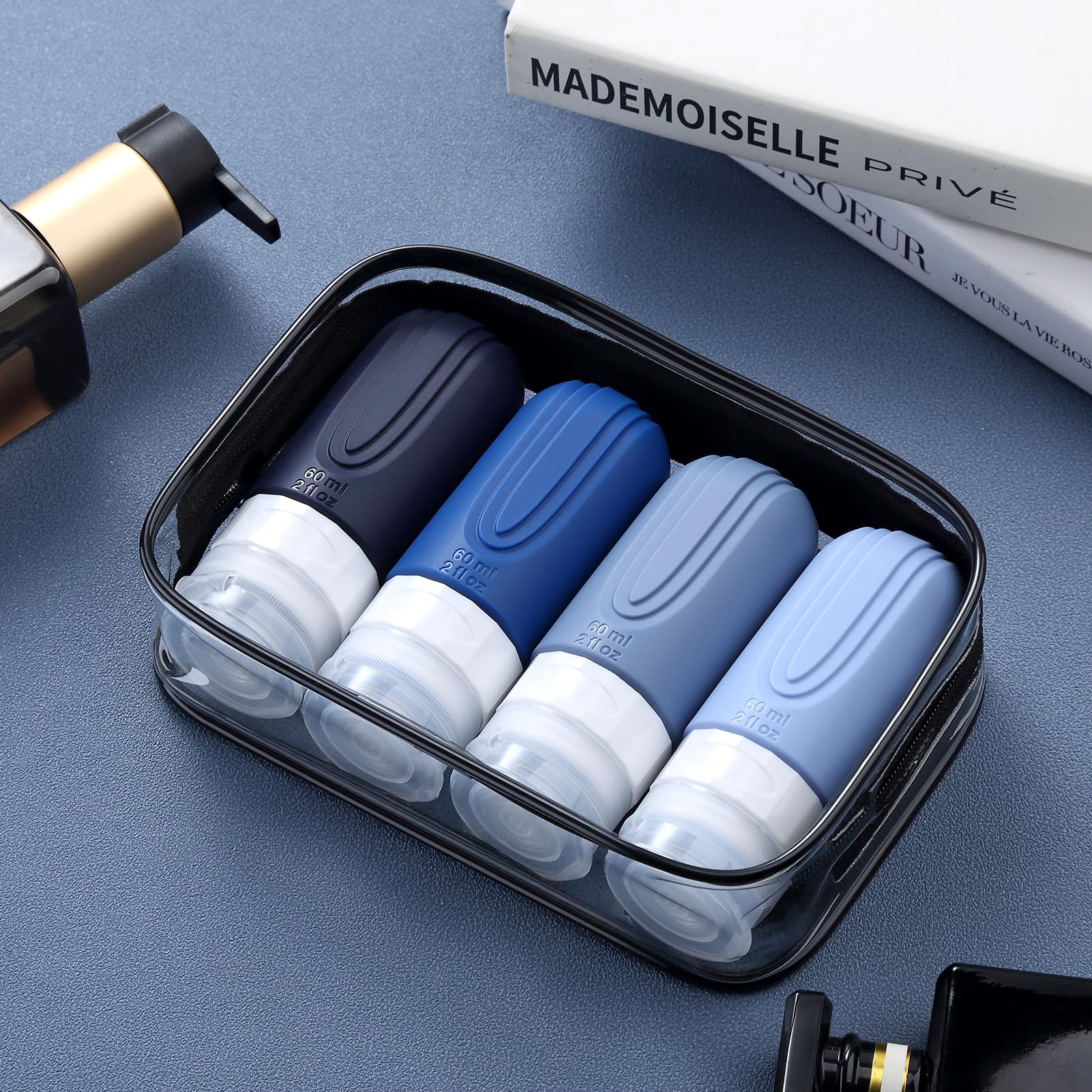 Mrsdry-quatre-bouteilles-voyage, ensemble compact idéal pour voyager