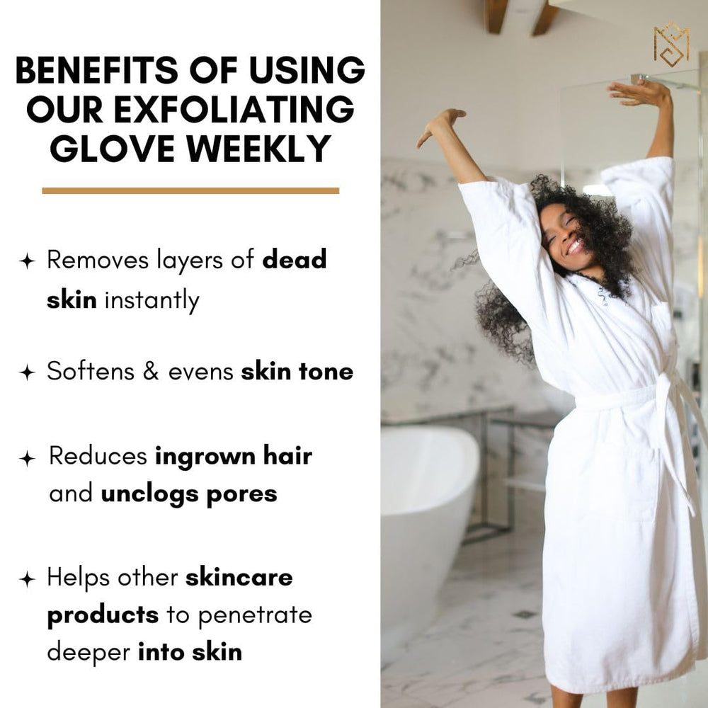 Peau plus lumineuse et purifiée après le gommage MS.