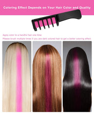 MSDADA cheveux-bruns essais couleur etapes, guide d’application