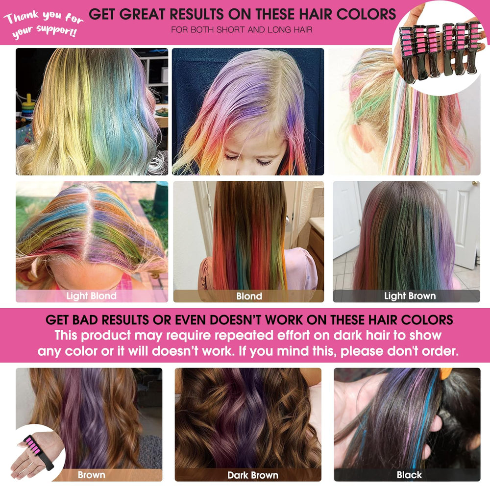 MSDADA peigne mini design compact pour colorer rapidement les cheveux.