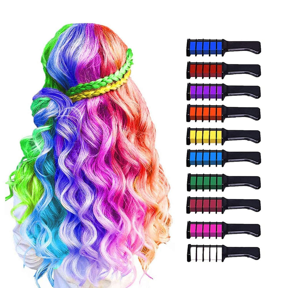 MSDADA peigne-applique couleurs-cheveux, application rapide et facile
