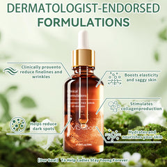 Texture fluide du sérum MSGBcg pour absorption rapide et douceur.