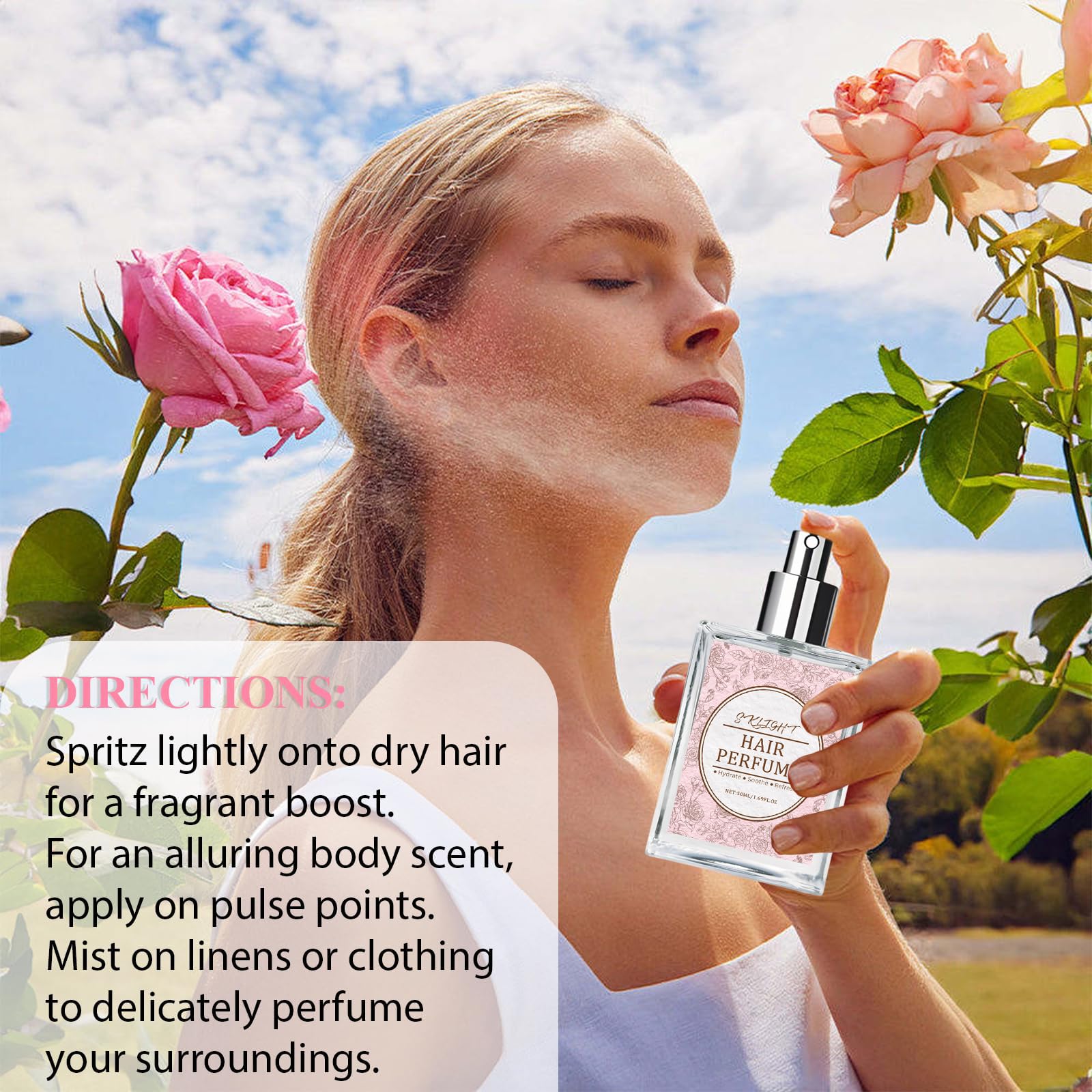 Msktasy Format Portable Rose — indispensable en sac pour voyage et sortie.