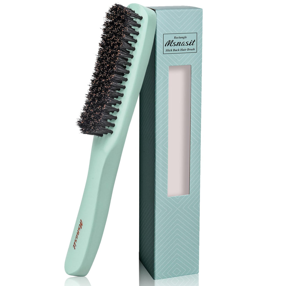 Brosse Msnasit pour cheveux lisses et look dompté, sans frisottis