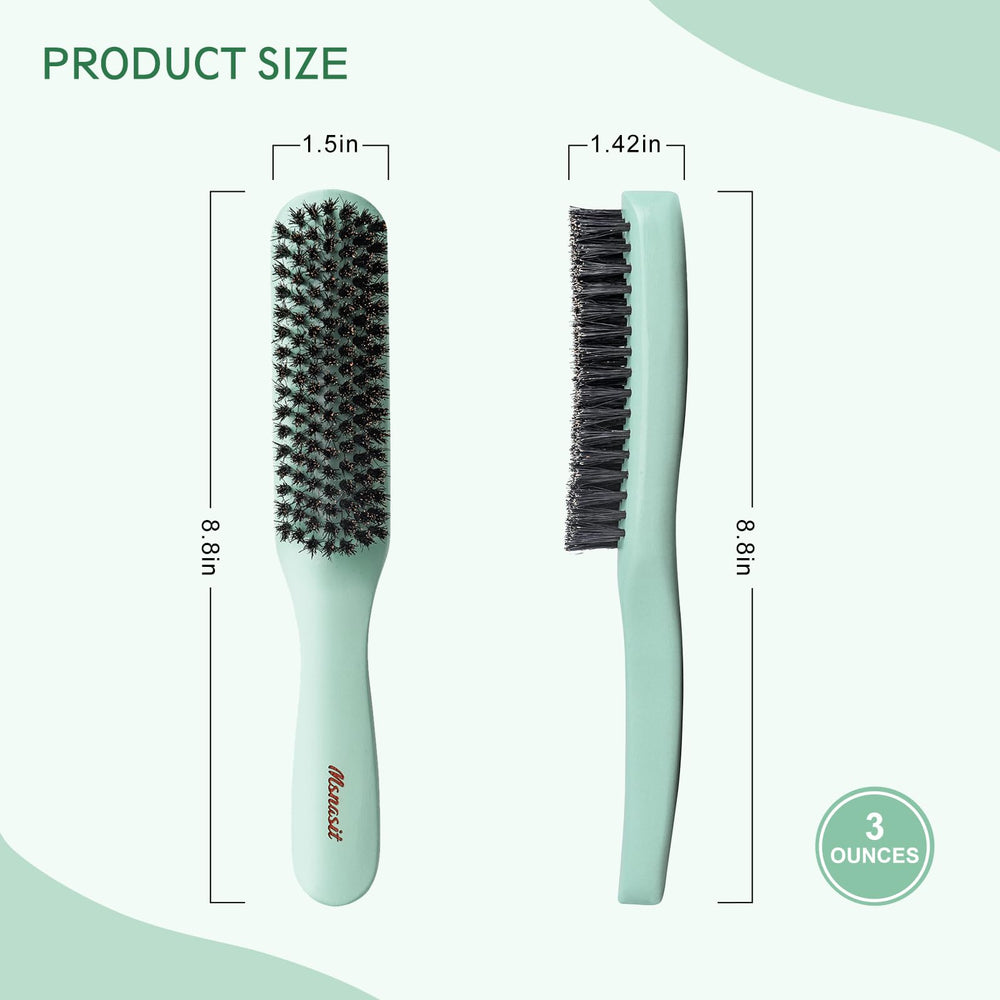 Massage doux du cuir chevelu avec la brosse Msnasit