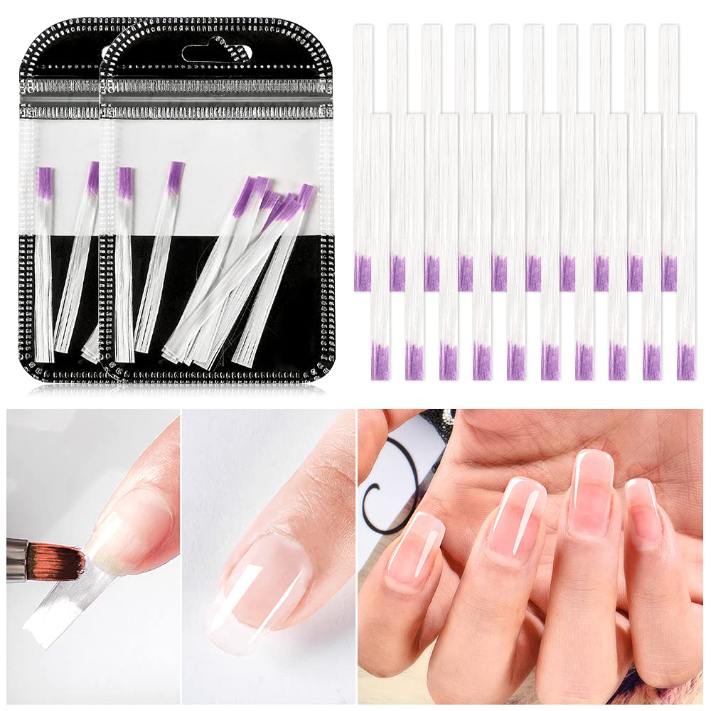 MSRUIOO fibres silk – légèreté et flexibilité pour ongles naturels.