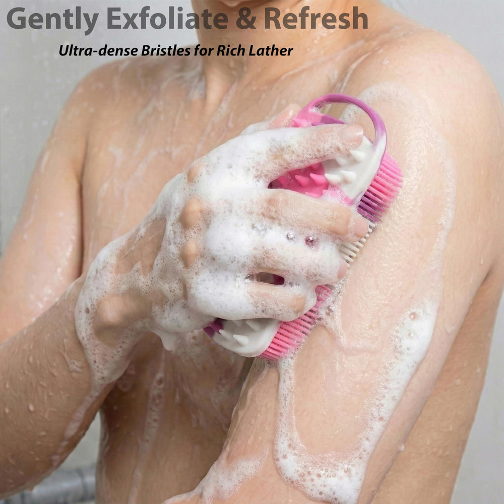 MtBoi brins longs exfoliation corps pour peau nettoyée en douceur