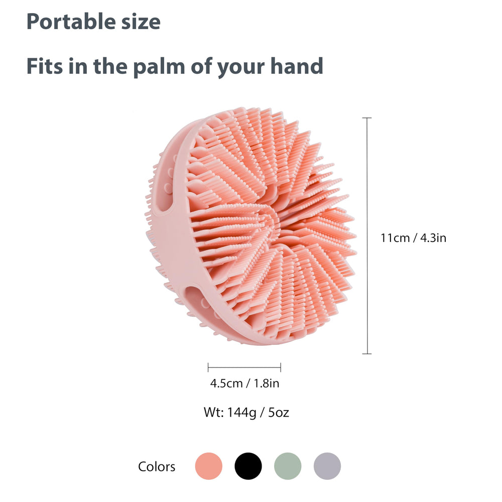 MtBoi brosse polyvalente pour corps et cheveux, pratique en tout lieu.