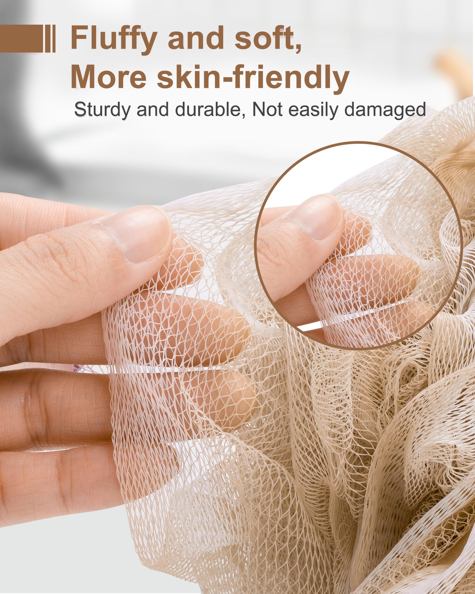 MTDLYICE XL fonctionne avec savon pour plus de mousse.