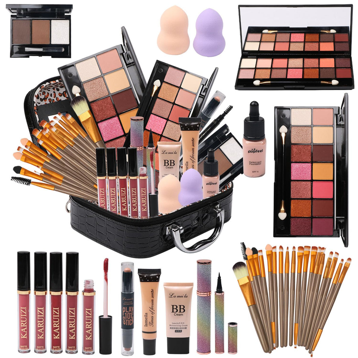 MTDXILTAI étui-maquillage pratique pour emporter facilement votre kit