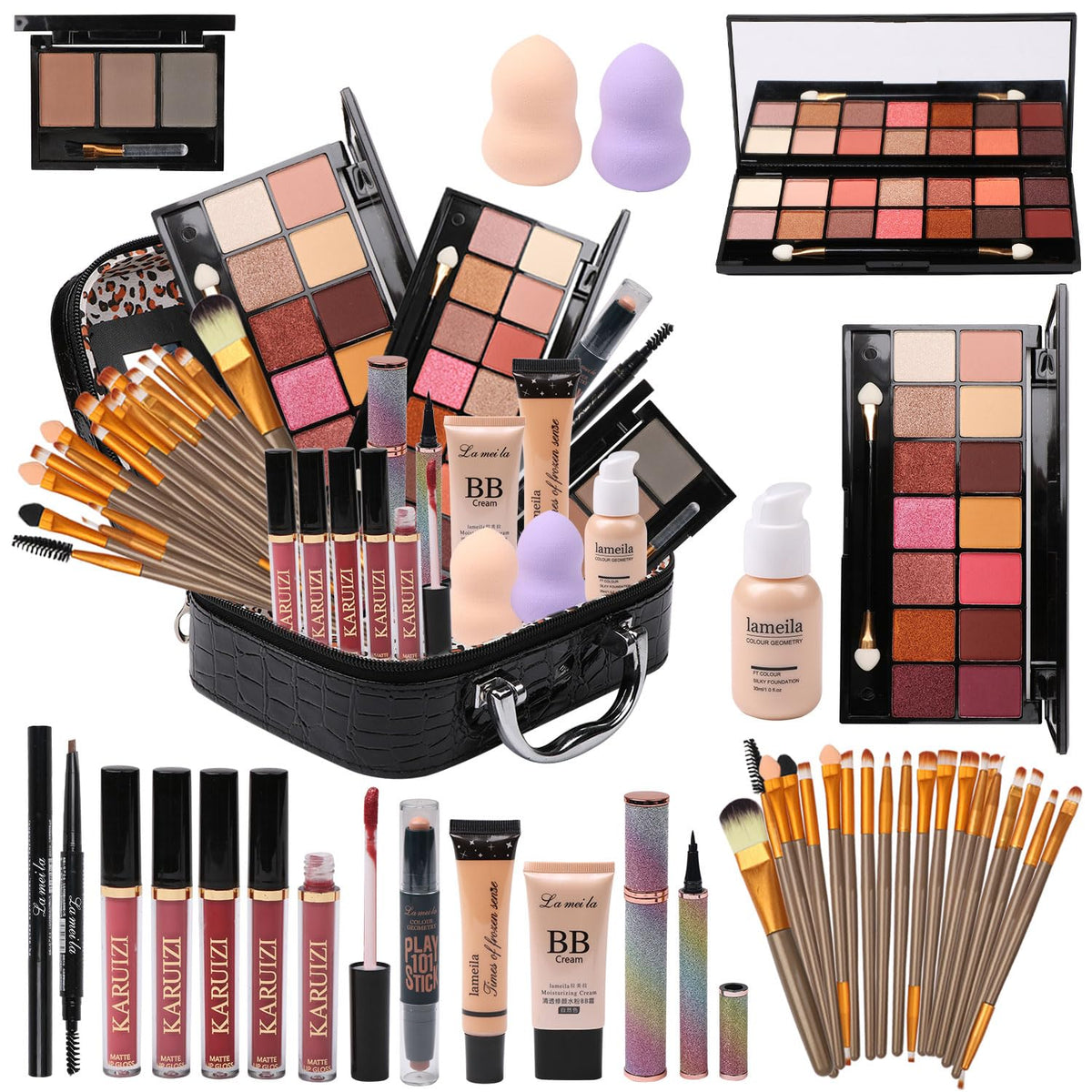 MTDXILTAI palette yeux multicolore pour looks variés et intenses