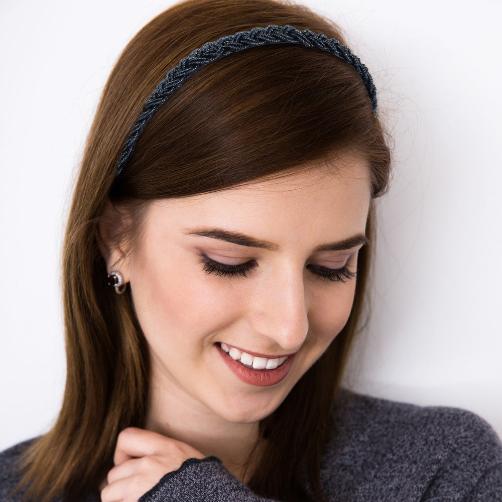 Bandeau MTLEE perles rose clair, style doux et raffiné