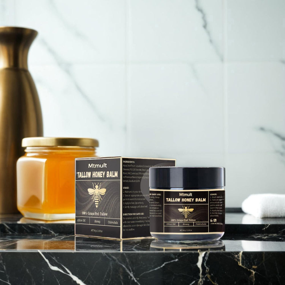 Mtmult miel cire abeille barrière protectrice peau sèche
