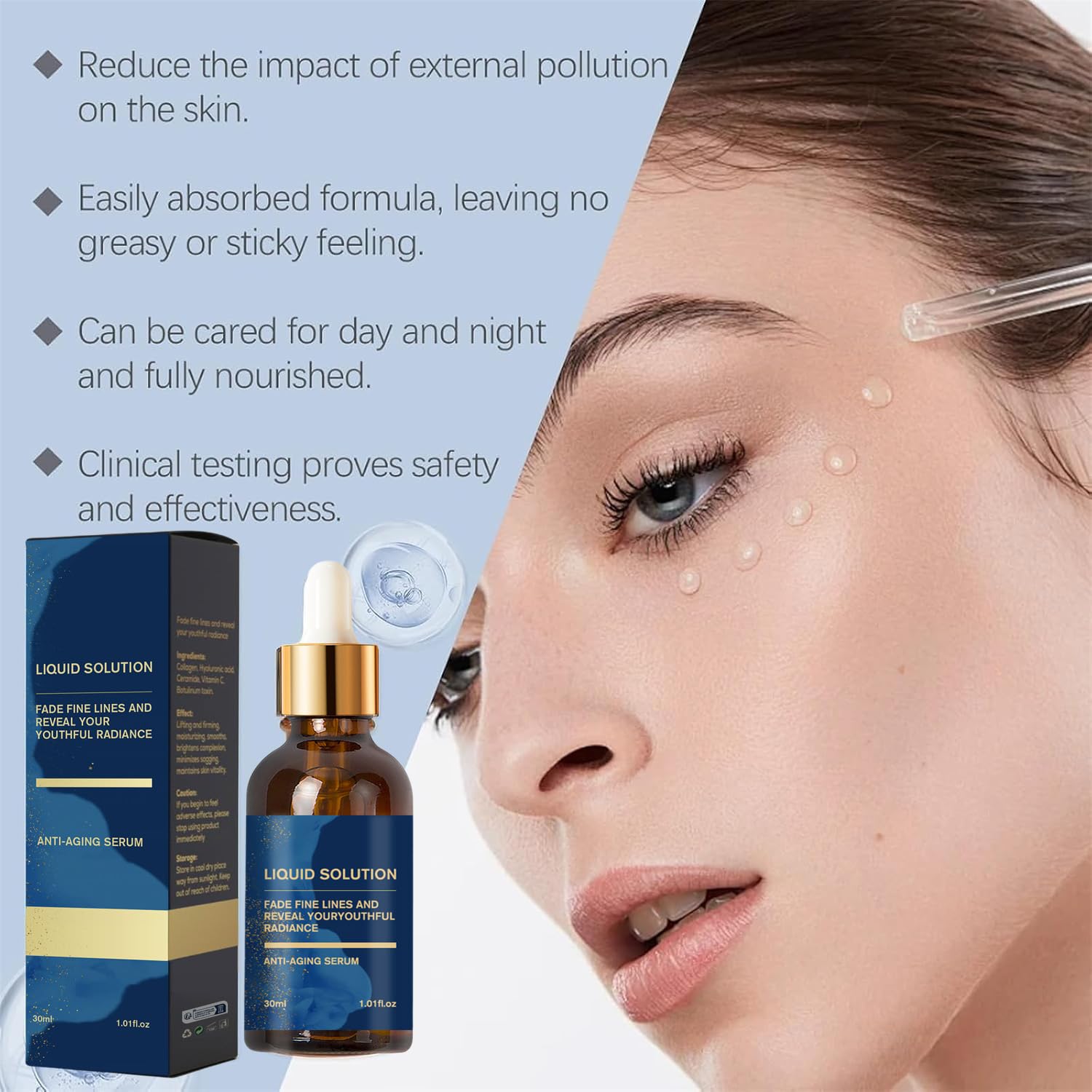 MUBSEOTH Olavita Serum – contient Aloe et Rétinol, hydratation et revitalisation.