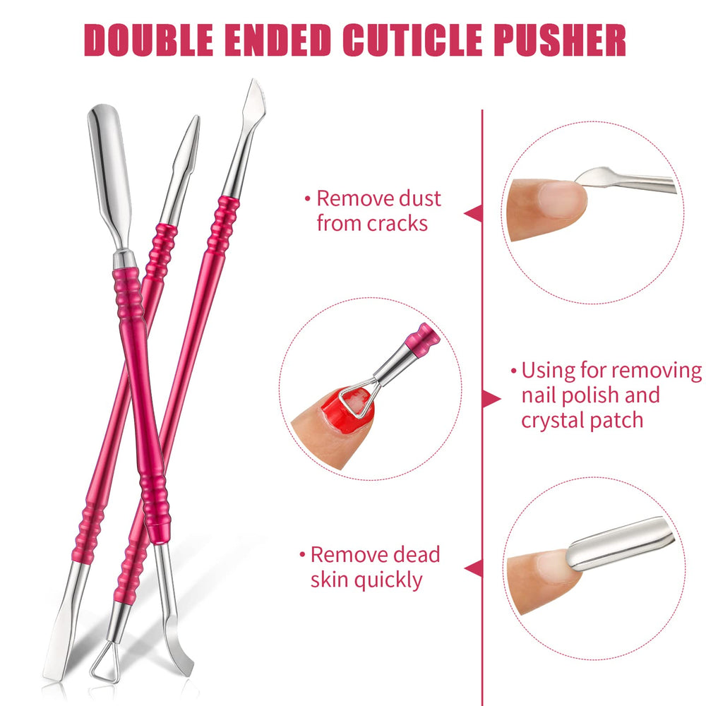 Mudder grattoir-cuticule: nettoie et lisse le contour des ongles