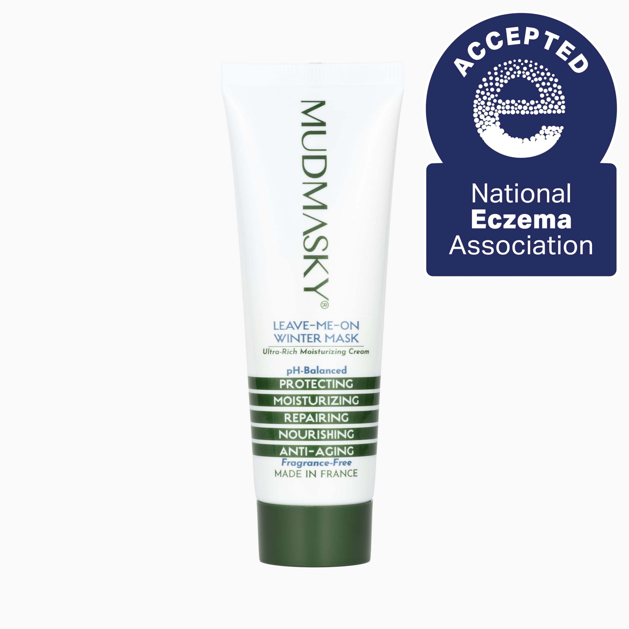 MUDMASKY Leave-Me-On Masque Hiver – application visage rapide et hydratante