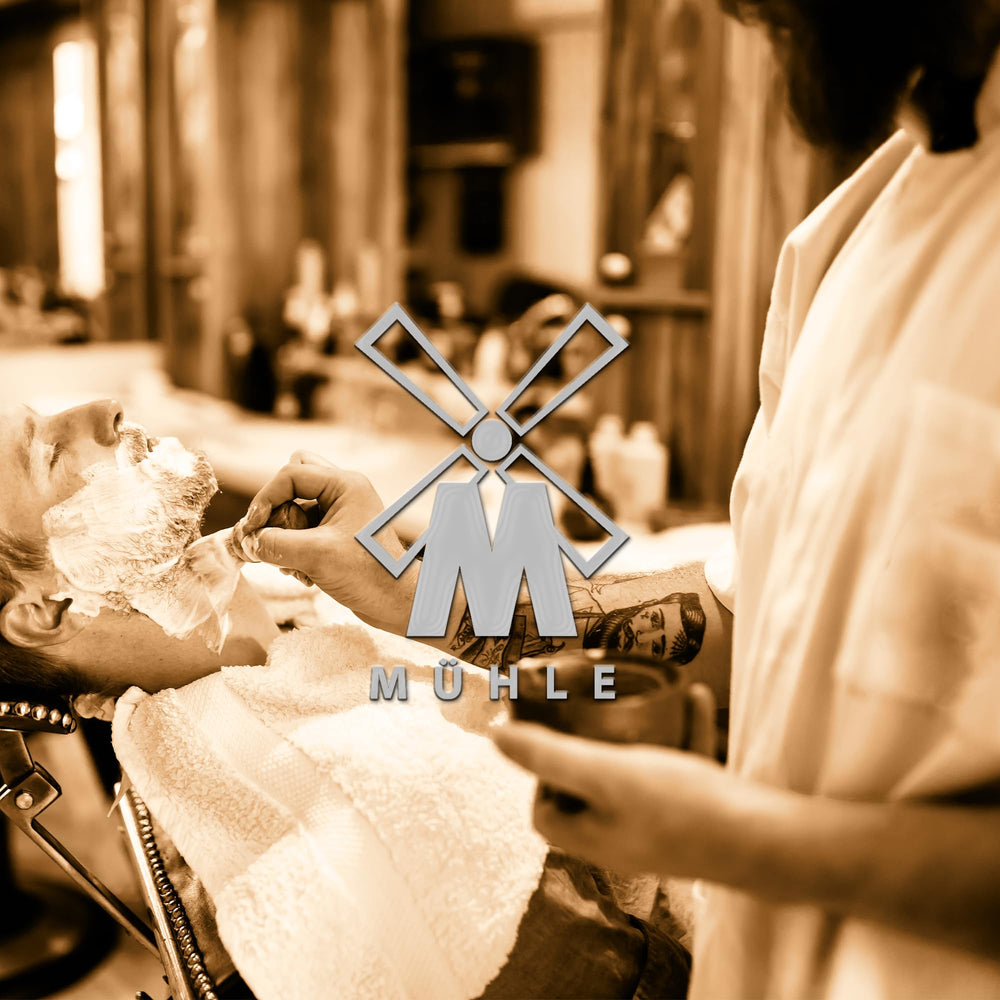 R89 rasoir MÜHLE sans plastique, routine durable et responsable.