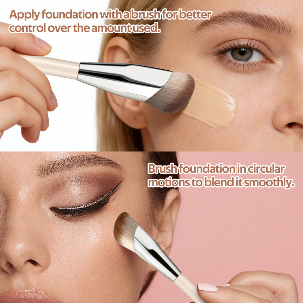 Conception anguleuse MUIIGOOD facilitant application précise sur pommettes.