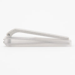 MUJI poignée ergonomique, prise en main confortable.