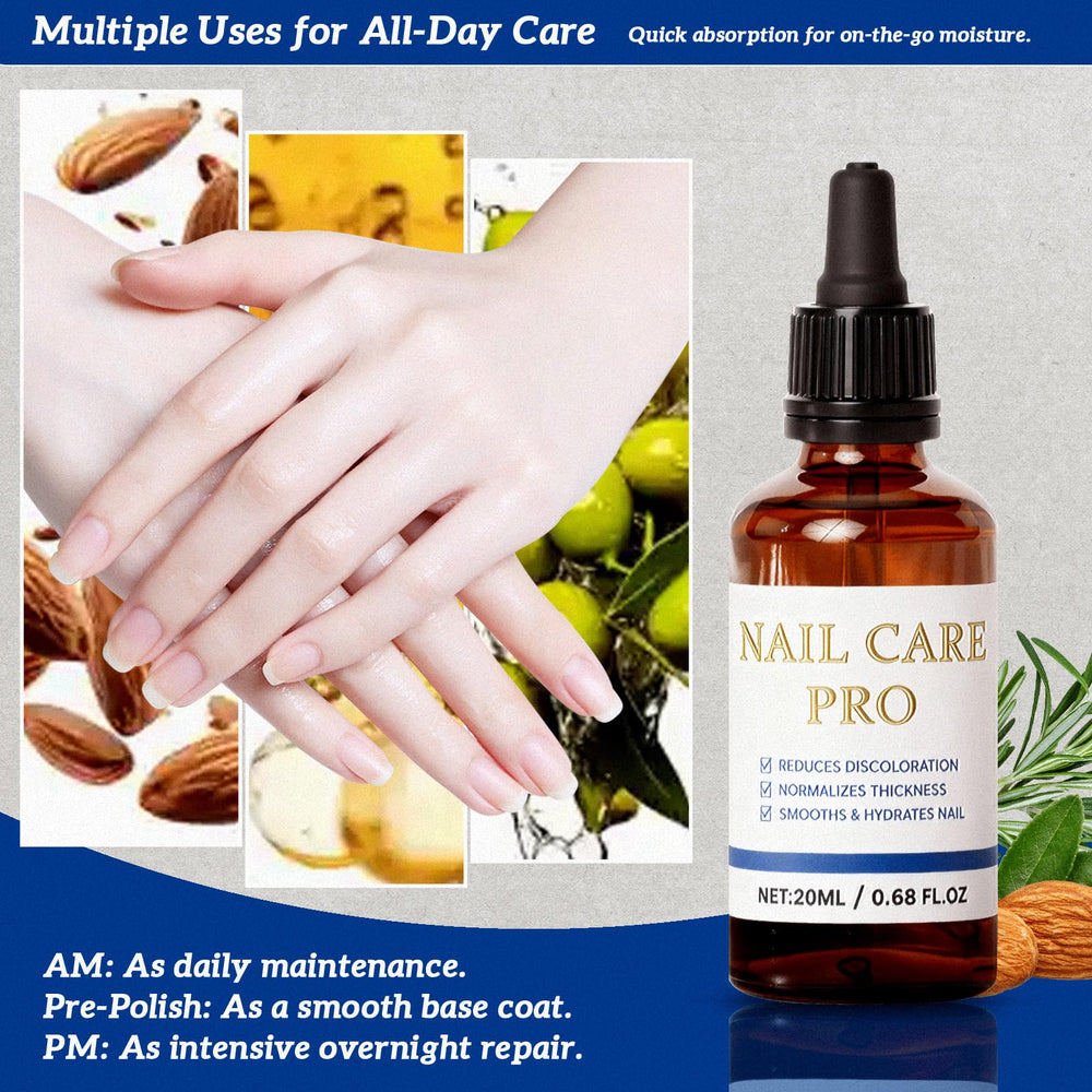 Routine de soin nocturne avec Mujruko pour des ongles plus forts.