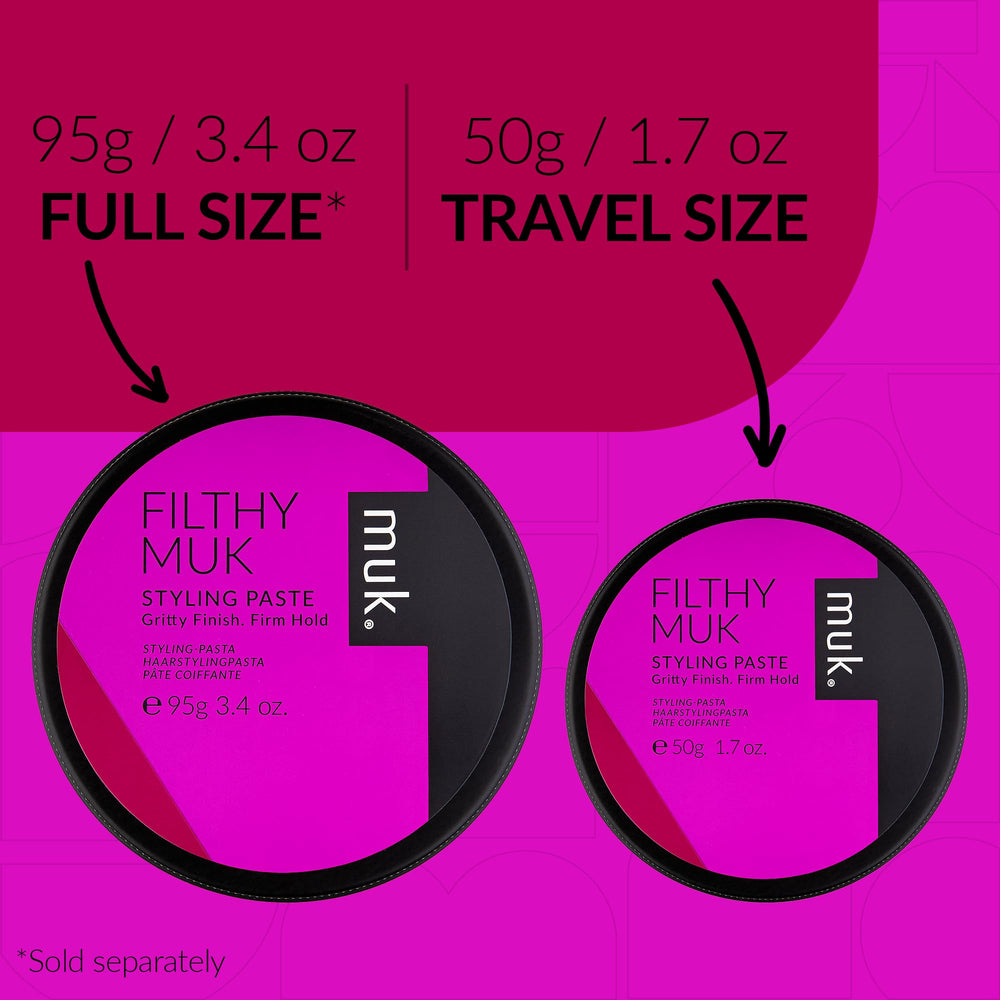 MUK Filthy Gritty Finish résiste à l’humidité pour des styles tenaces.