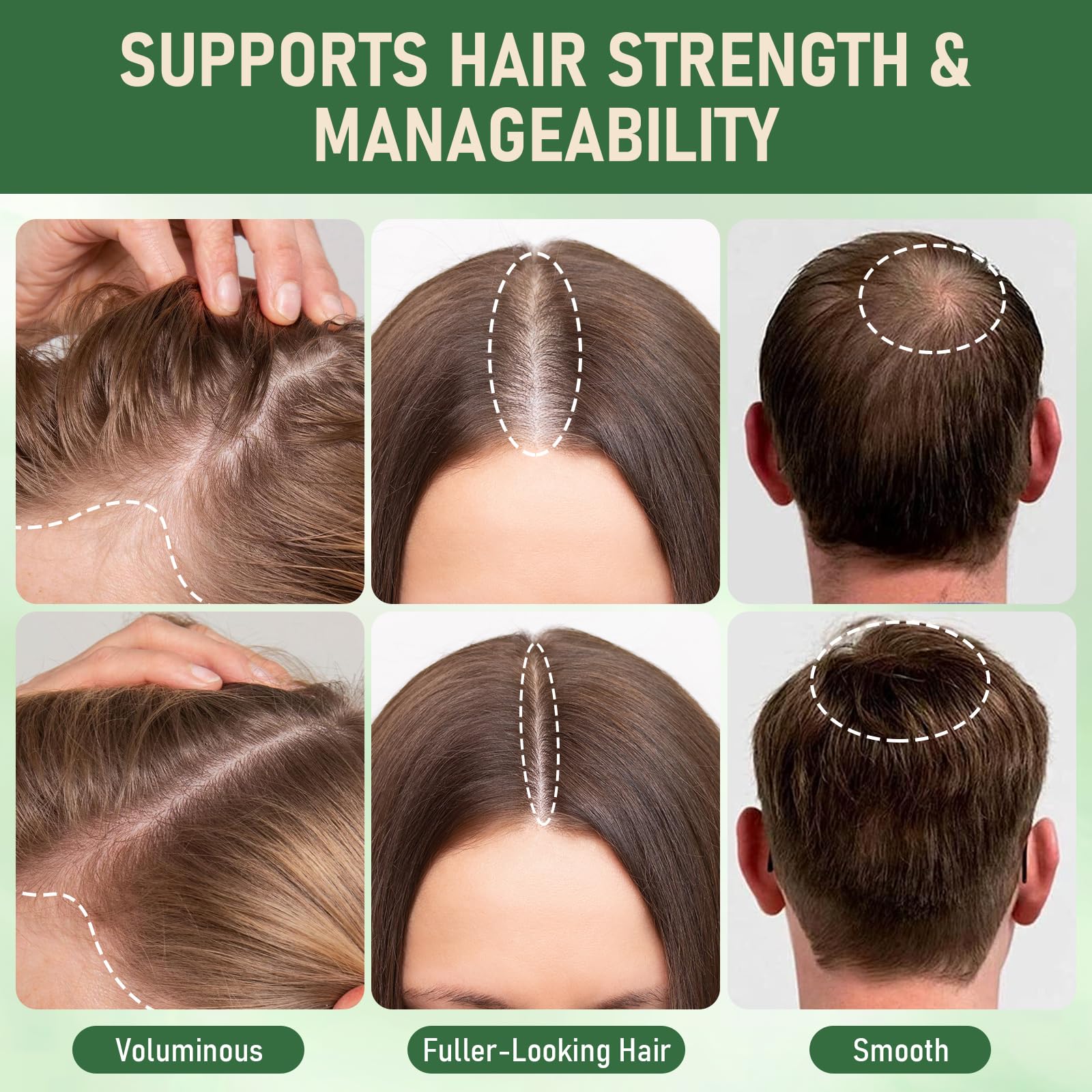Shampoing muoyid romarin keratine – Application quotidienne simple pour cheveux plus forts.