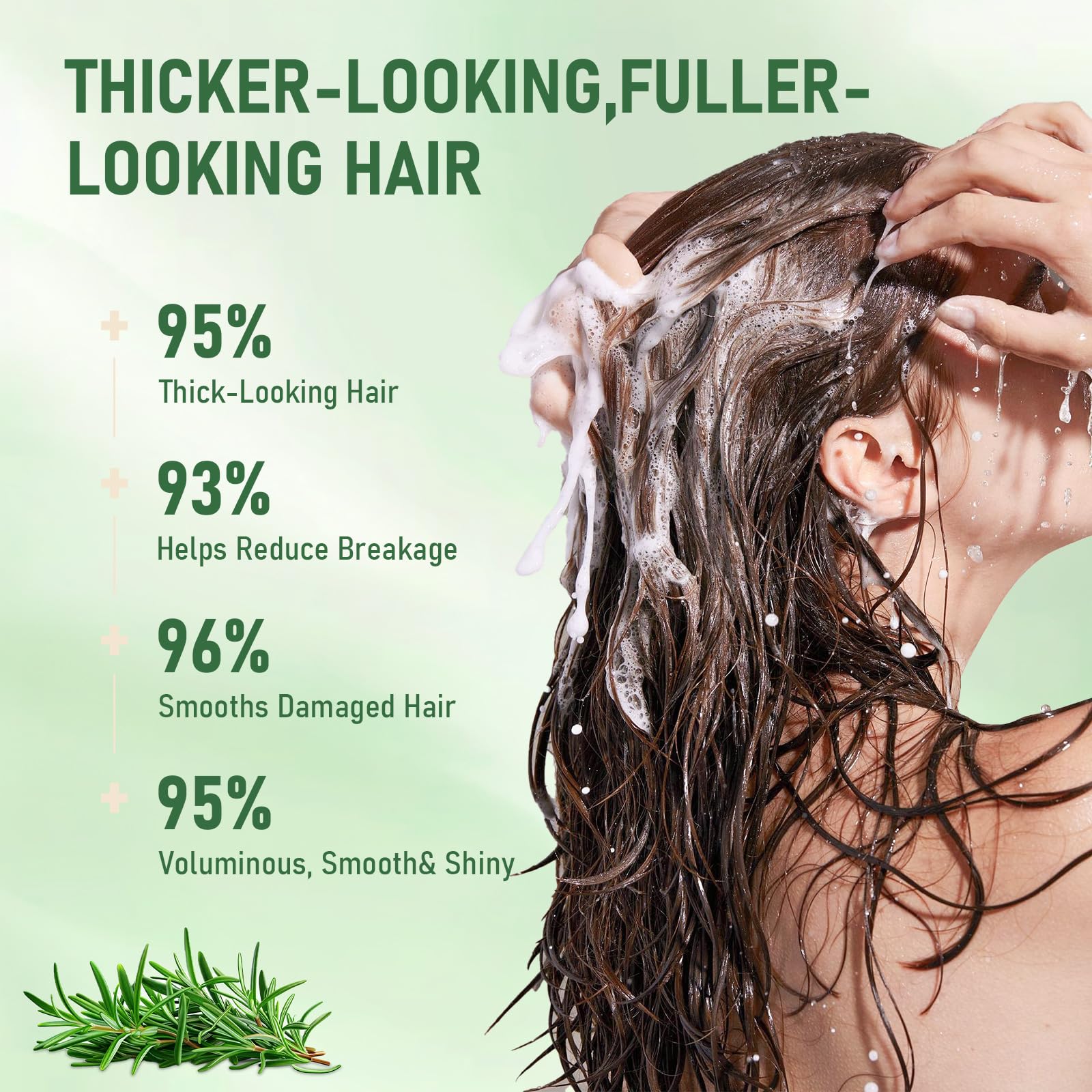 Shampoing muoyid romarin keratine – Contenu naturel, sans silicone, respectant le cuir chevelu.