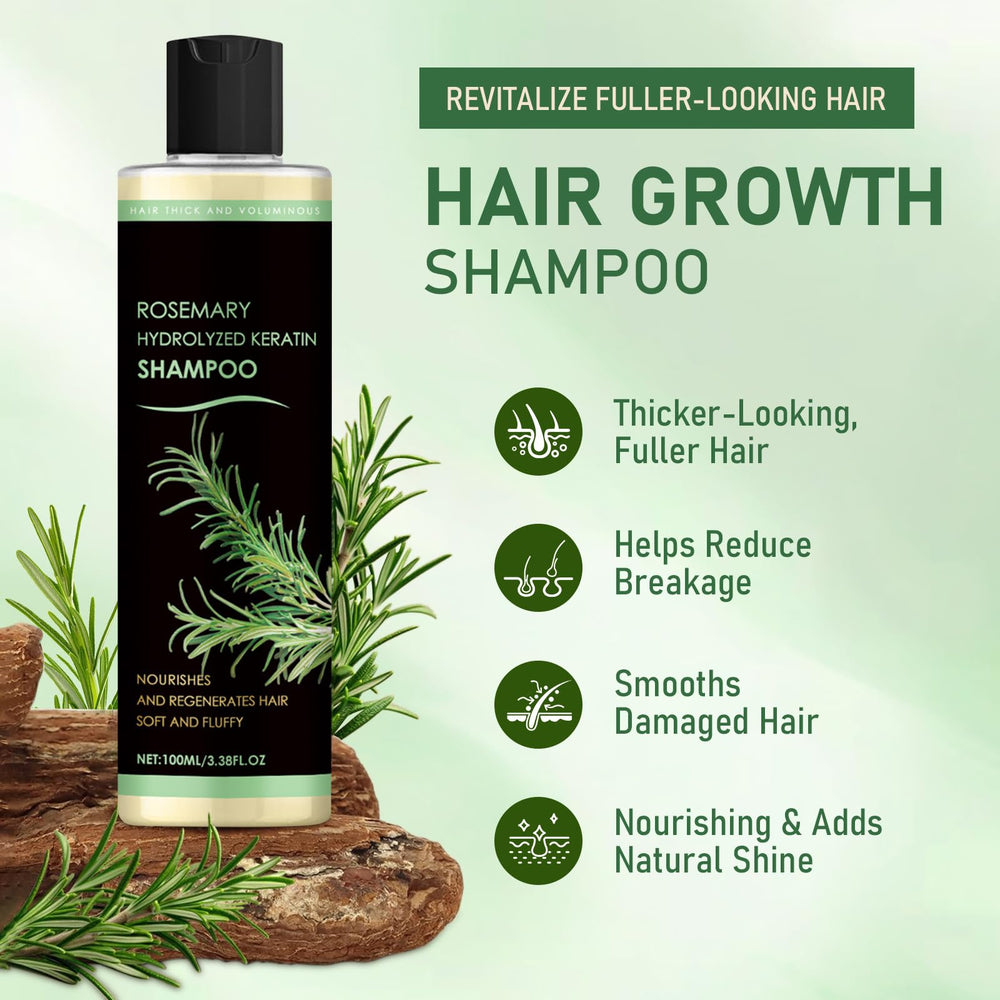 Shampoing muoyid romarin keratine – Texture lisse pour un lavage agréable et sans surcharge.
