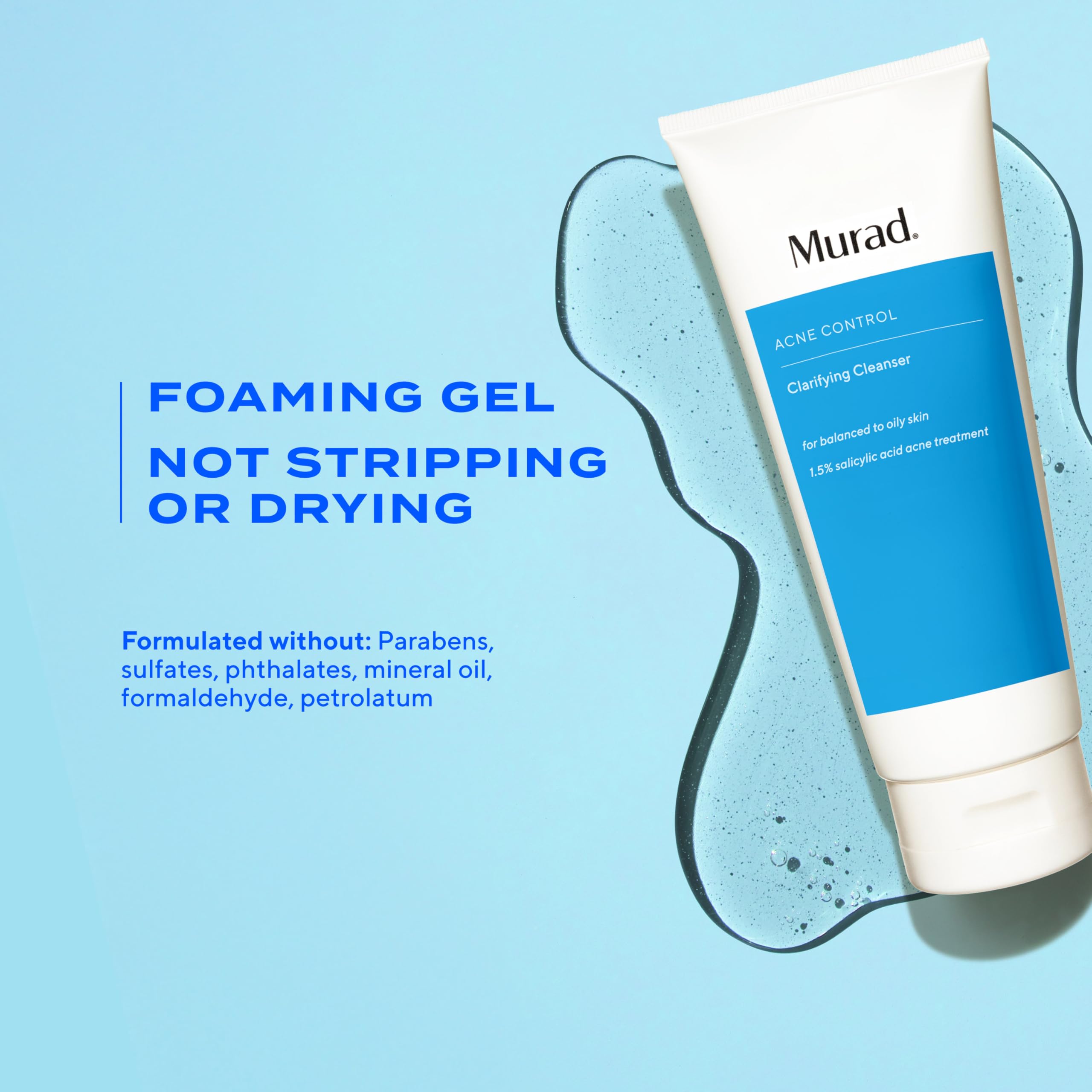 Murad Acne Control Clarifying Cleanser — thé vert apaise l’irritation