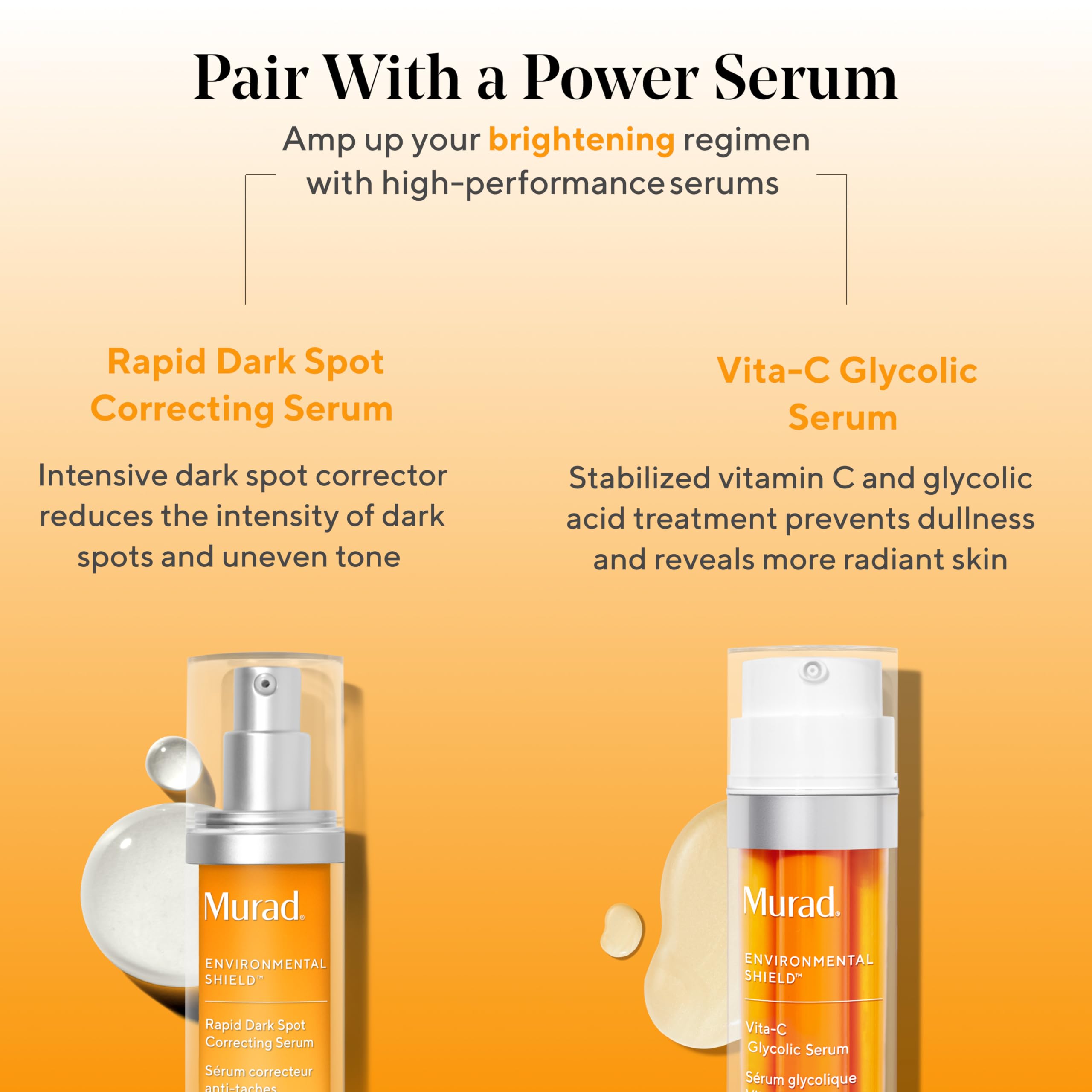 Murad City Skin Defense : application quotidienne sur visage et cou.