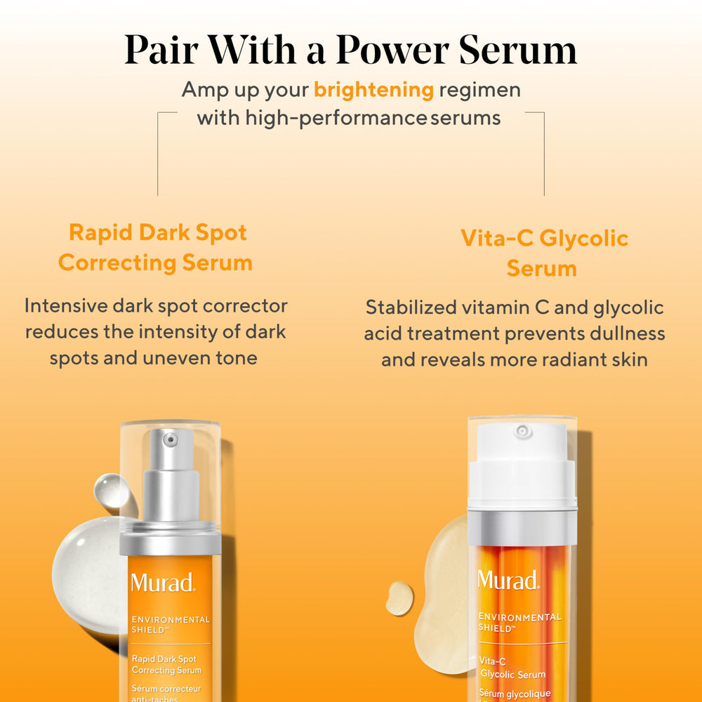 Murad City Skin Defense : application quotidienne sur visage et cou.