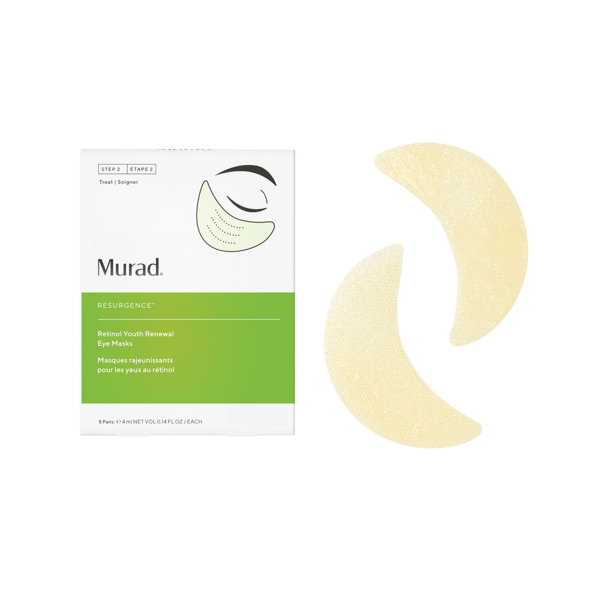 Murad Dr. Zion Yeux – boîte du produit, présentation élégante et soin ciblé.