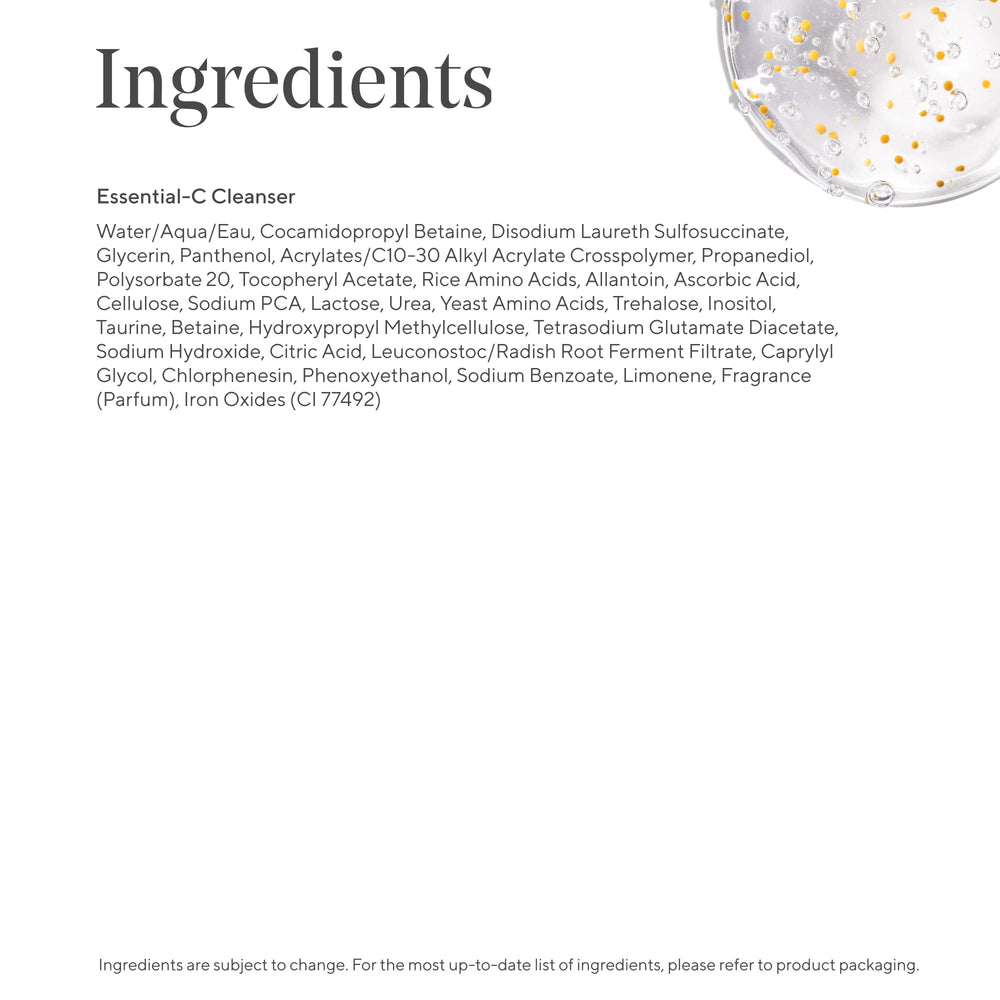 Murad Essential-C action-humectant sodium-pca, hydratation légère après lavage
