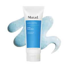 Murad Gel Nettoyant Corporel Anti-Acné – bouteille à pompe pour une application ciblée.
