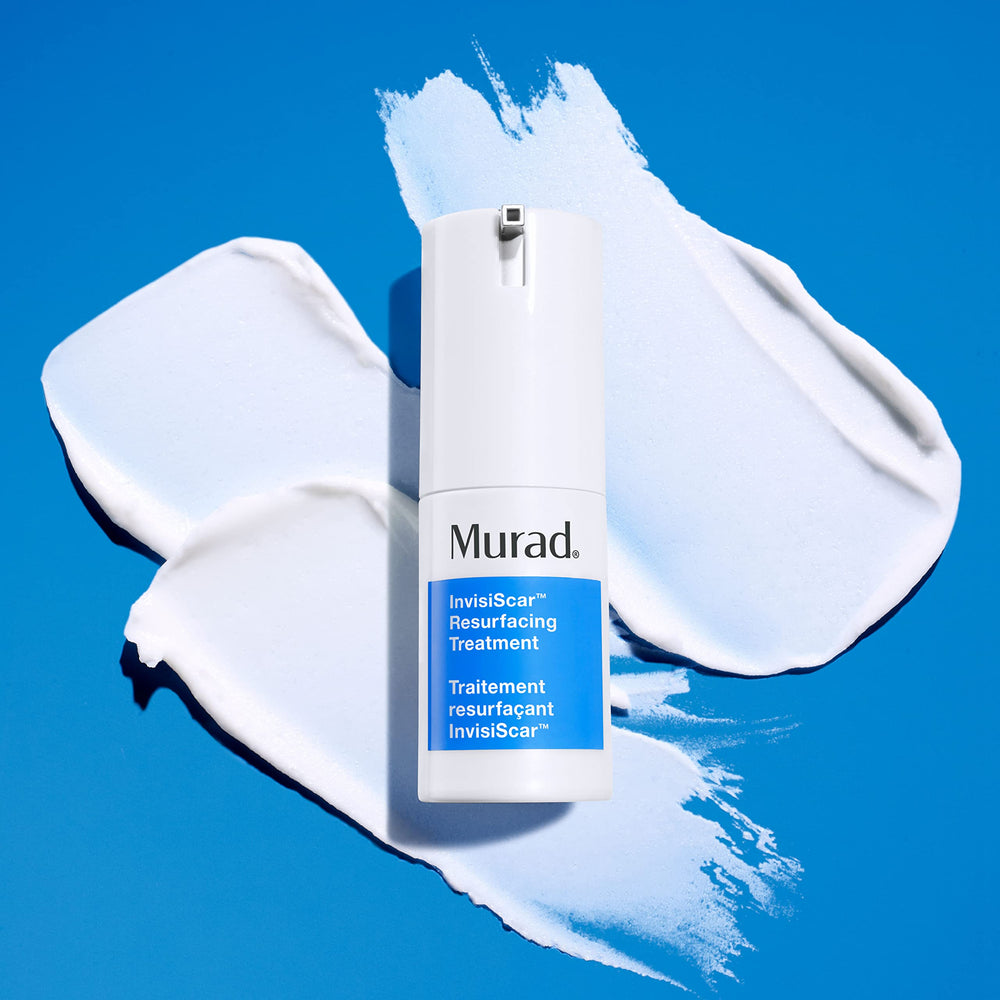 Murad InvisiScar – texture crème lisse, promet une peau plus uniforme après application.