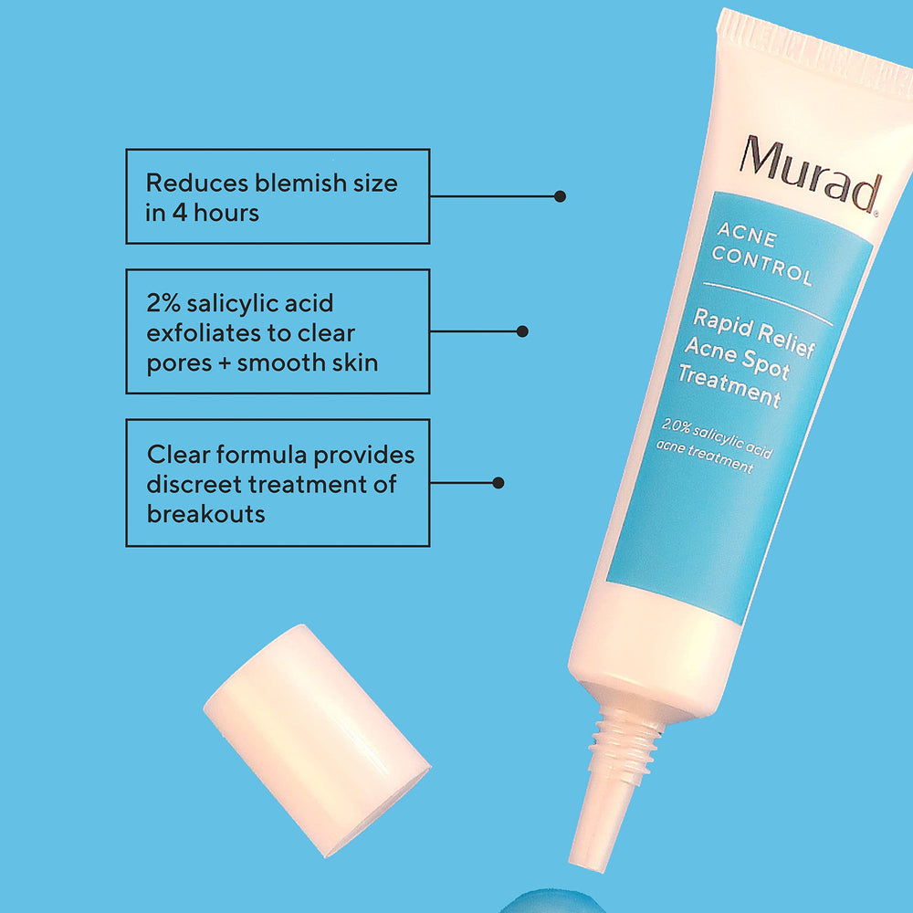Murad kit acné essai étui voyage pratique.