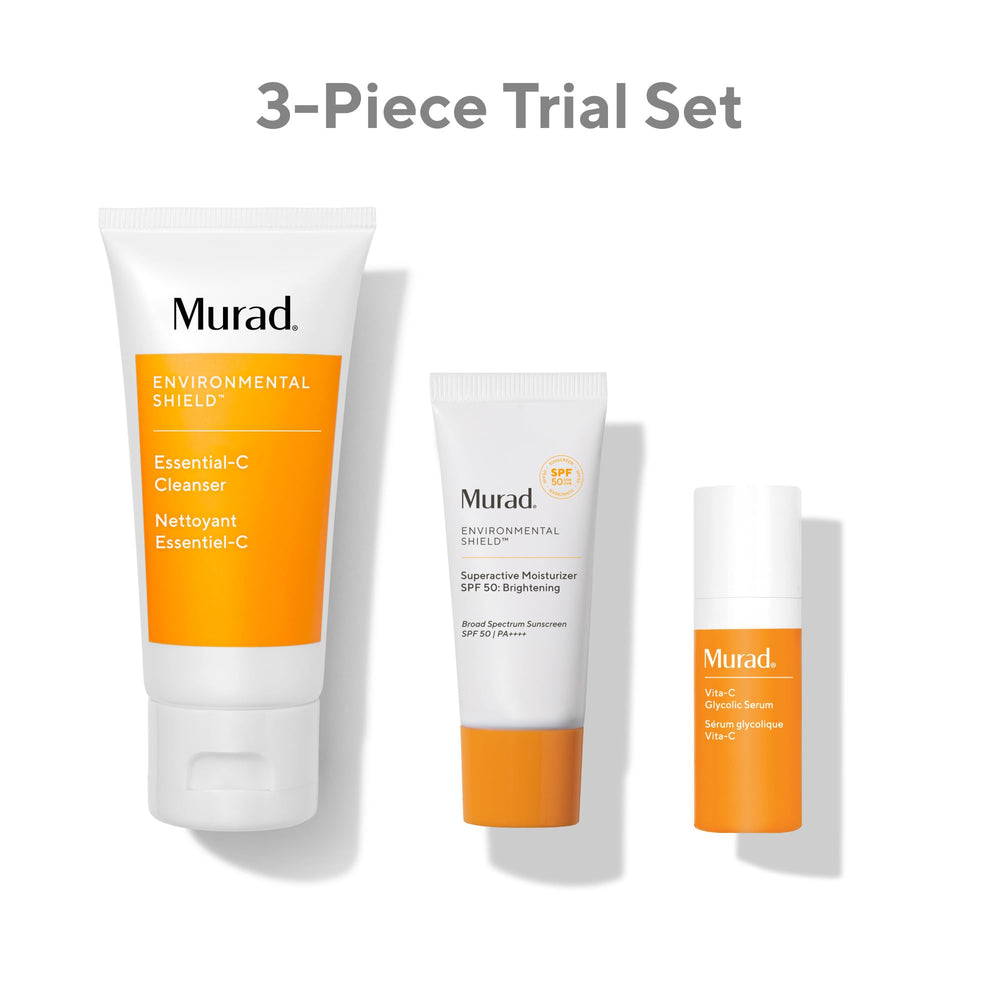 Murad kit éclat: sérum vitamine C glycolique pour éclaircir et lisser.