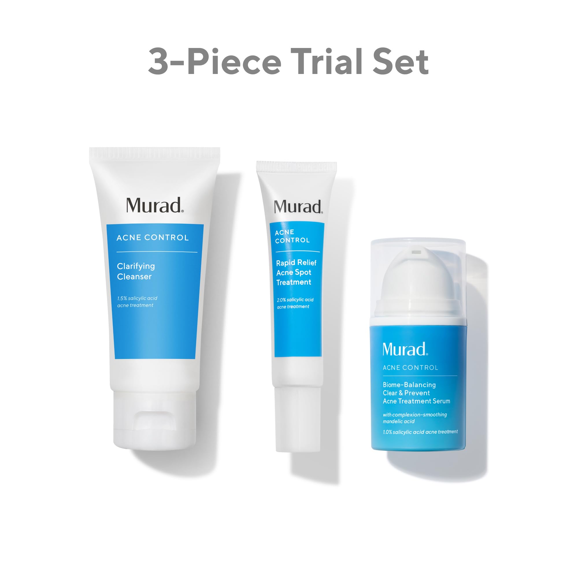 Murad nettoyant acné clarifiant 60 ml, geste quotidien efficace.