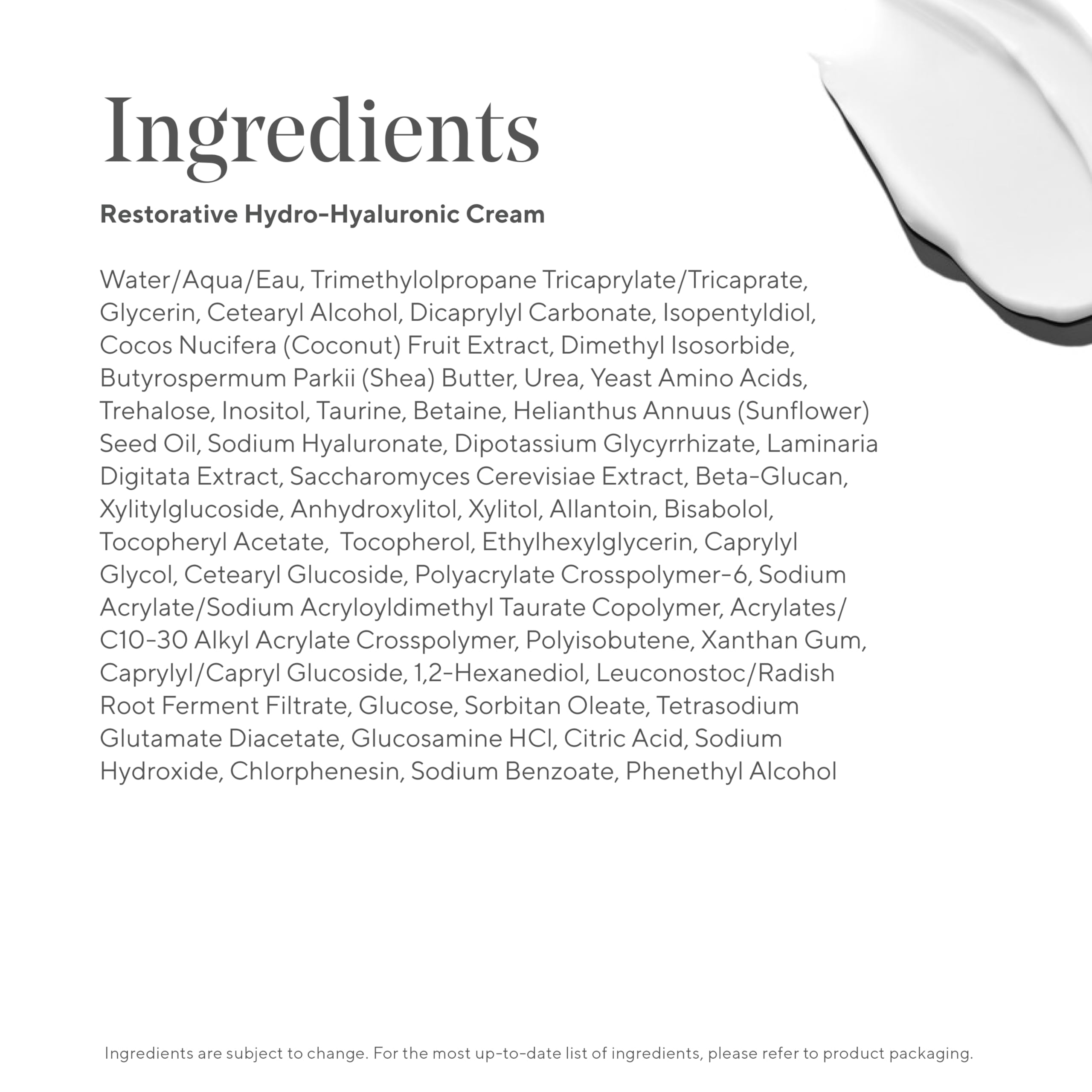 Murad Restorative Hydro-Hyaluronic Crème, emballage pot élégant et pratique.