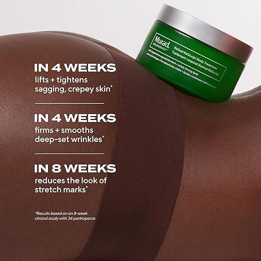 Murad Retinal ReSculpt : application nocturne pour le soin du corps.