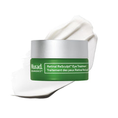 Murad Retinal ReSculpt Eye Lift crème-bouteille : hydratation douce et lifting subtil du regard.